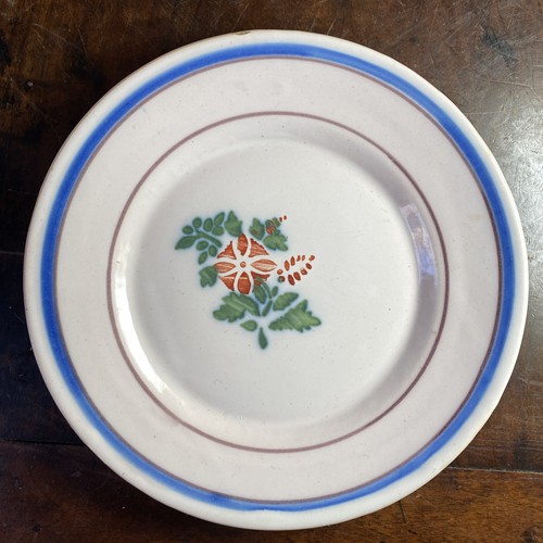 Assiette faïence régionale - assiette,