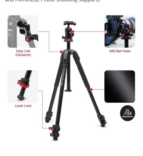 Manfrotto 190x aluminum - manfrotto,