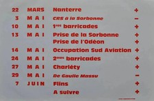 Affiche MAI 68 originale 