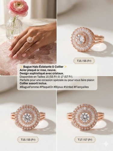 Bague acier plaqué - bague,
