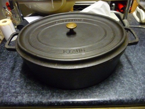 Cocotte staub ovale - cocotte, 41cm
