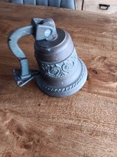 CLOCHE PORTE D'ENTREE BRONZE Art Nouveau 