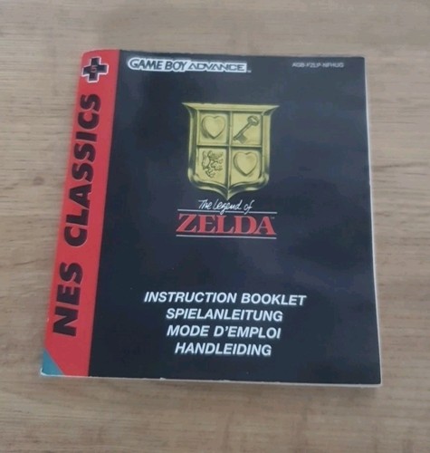 Notice nintendo gba legend - notice,