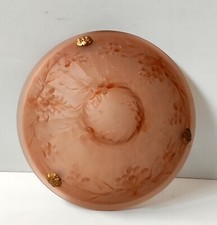 VASQUE LUSTRE VERRE DEPOLI