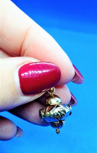 Pendentif charm jaune 18kt - or,