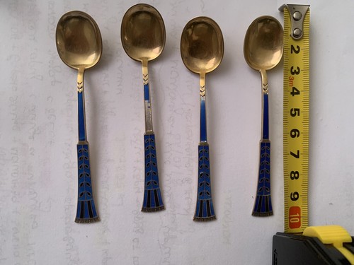 Cuillères argent plaqué - cuillères,