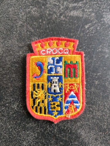 Ecusson brode france crocq - ecusson,