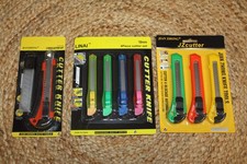 Lot de 8 cutters lames cran
