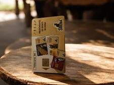 Carte téléphonique vintage