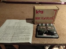 colleuse King movie  film splicer super 8 régular 8 mm et 16 mm