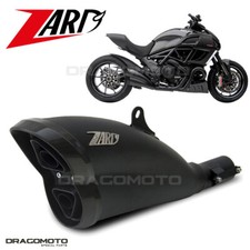 DIAVEL 1200 DUCATI 2015 2016 ZARD Pot échappement Noir Homologué CC ZDU117S10...