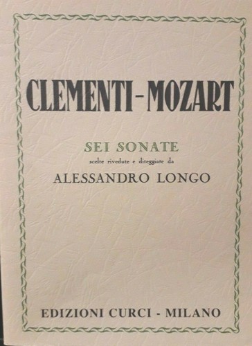 Clementi mozart sonate - -, per