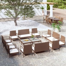 Salon de Jardin 8 pcs avec