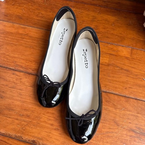 Repetto ballet flats enamel - repetto,