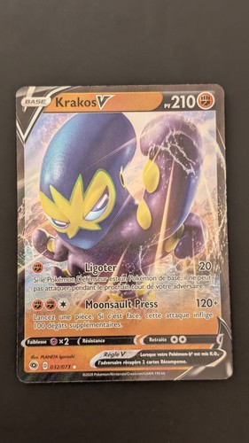 Carte pokémon krakos - -, v