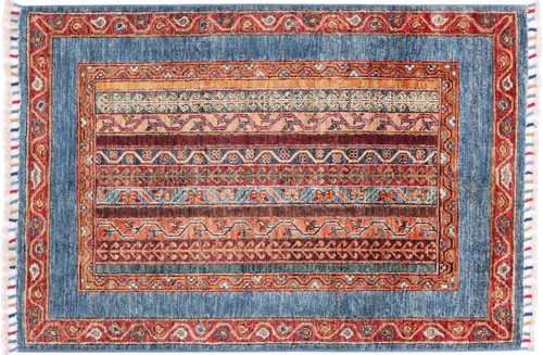 Tapis afghan khorjin châle - tapis,