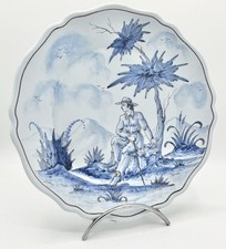 Assiette faïence de Nevers