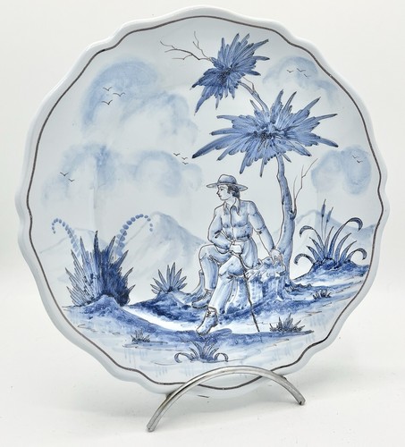 Assiette faïence nevers - assiette, de