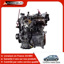 ?? MOTEUR   TOYOTA YARIS II Phase 2 2009-2011 1.4 D-4D ♻️ 1900033251 ?