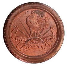 Badge de Calandre Elite Automobile de France 8Cm Parfait Etat 1931