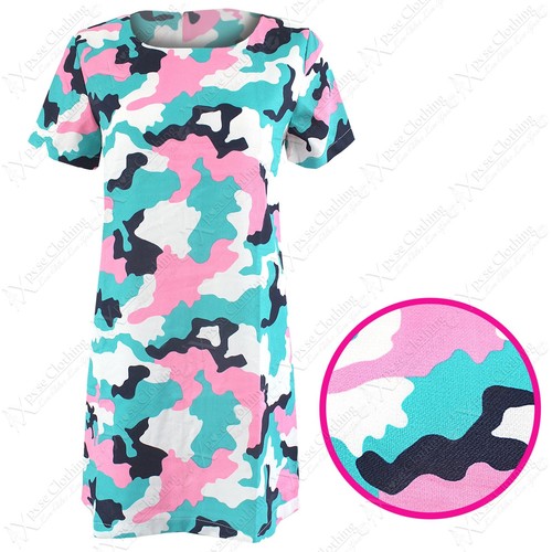 Nouvelle robe imprimée néon - nouvelle,