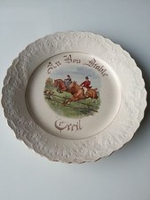 Assiette Collection Faïence de St-Amand les Eaux "La chasse à cour"