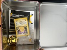 Lot 60 cartes pokémon + Valisette  Célébrations 25 Ans Ouverte avec livre