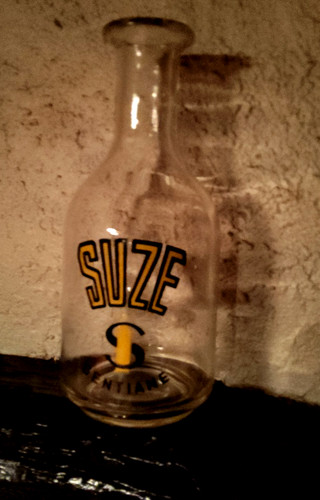 Ancienne carafe suze - carafe, gentiane
