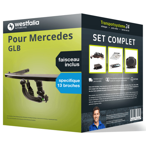 Attelage pour mercedes glb - pour,