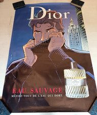 AFFICHE PARFUM EAU SAUVAGE