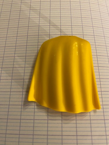Playmobil cape jaune cloak - cape,