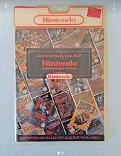 GUIDE OFFICIEL DES JEUX NINTENDO CONSOLE 8BITS 1992 NINTENDO NES SOUS BLISTER