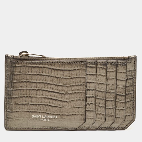 Porte cartes zippé cuir - zippé, en