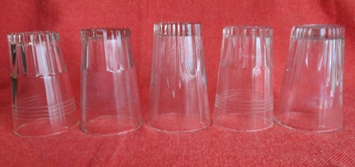 Verres anciens epais - anciens,