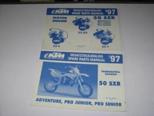 2 PARTS LIST CATALOGUE DE PIECES REVUE KTM 50 SXR PRO JUNIOR SENIOR 1997 - 