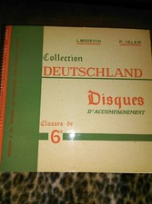 Collection Deutschland vinyles d'accompagnement 6ème Bodevin isler