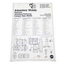 Jouet vintage notice originale Big Jim Agent Secret / Adventure Mobile  Supercar