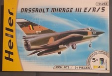 Maquette Heller Mirage III E/R/5, échelle  1/72ème. 