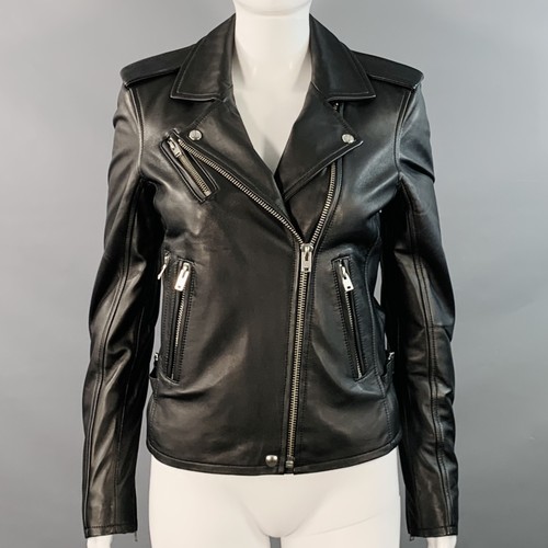 Veste motard cuir - de, en