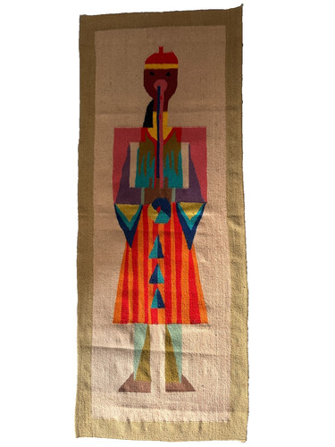 Ancien tapis laine - tapis,