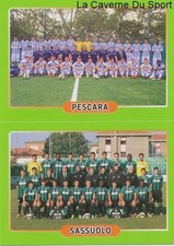 536 SQUADRA PESCARA CALCIO - US.SASSUOLO ITALIA - STICKER CALCIATORI 2015 PANINI