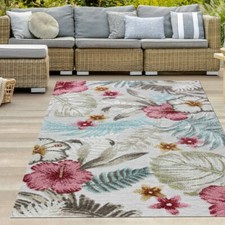 Tapis d'intérieur et d'extérieur Effet haute-profondeur Facile à entretenir Rési