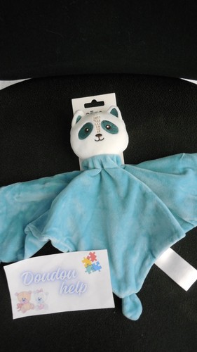 Doudou plat raton laveur - raton, panda