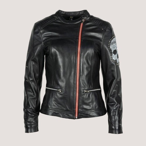 Helstons blouson cuir femme - cuir,