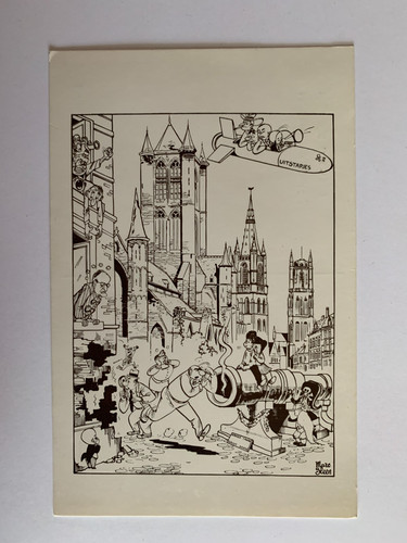 Carte postale dessin marc - postale,