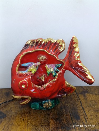 Lampe vallauris souvenir bord - lampe,