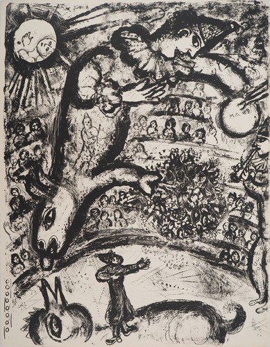 Marc chagall cirque tour - chagall, cirque,