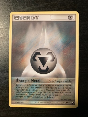 Carte pokémon rare energie - carte,
