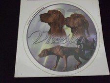 1 autocollant - motif   chien