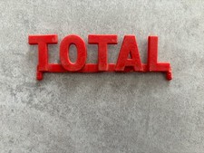 Pièce Détachée Enseigne Ancien Garage Miniature Publicitaire Total